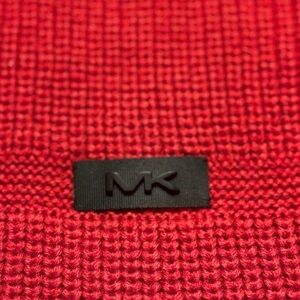 Michael Kors Vibrant Red Men's Scarf
